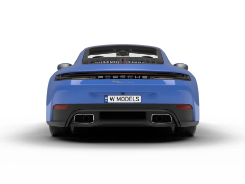 Porsche 911 Carrera 2025 3D Model