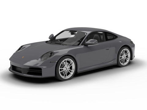 Porsche 911 Carrera 2025 3D Model