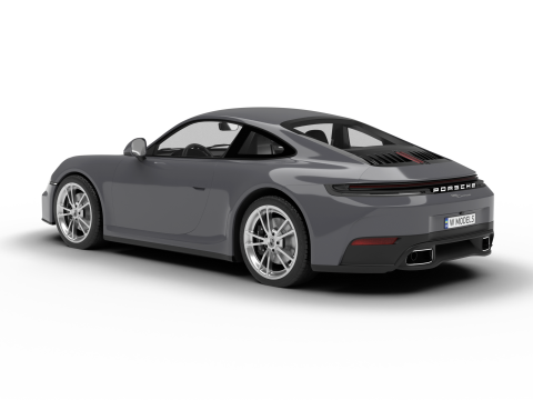 Porsche 911 Carrera 2025 3D Model