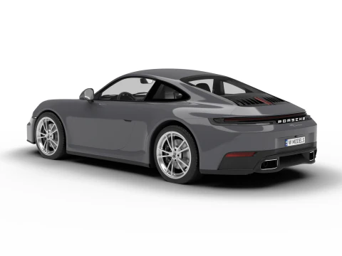 Porsche 911 Carrera 2025 3D Model