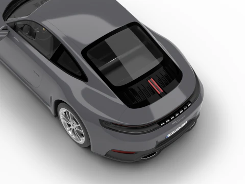 Porsche 911 Carrera 2025 3D Model