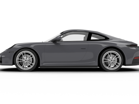 Porsche 911 Carrera 2025 3D Model