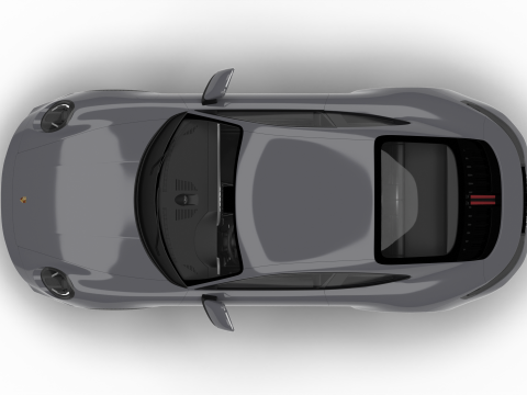 Porsche 911 Carrera 2025 3D Model