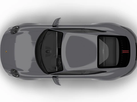Porsche 911 Carrera 2025 3D Model