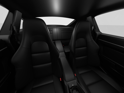 Porsche 911 Carrera 2025 3D Model