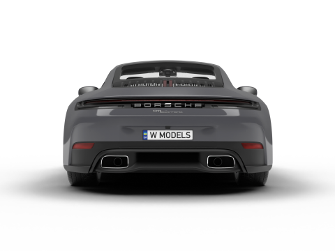 Porsche 911 Carrera 2025 3D Model