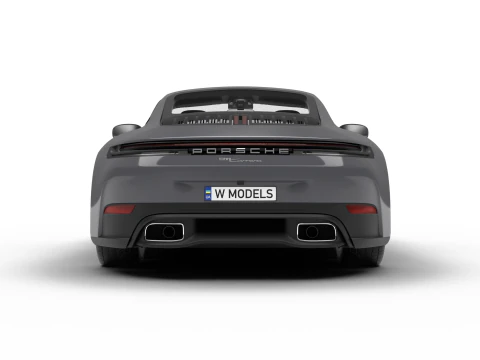 Porsche 911 Carrera 2025 3D Model