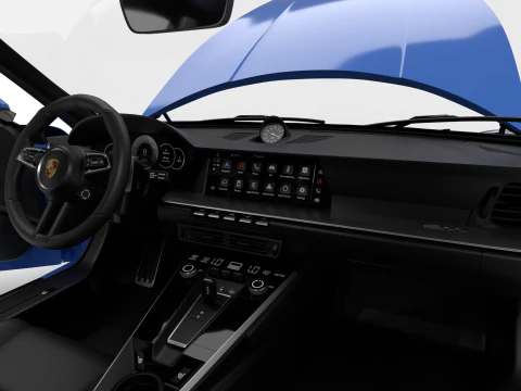 Porsche 911 Carrera 2025 HQ 3D Model