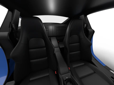 Porsche 911 Carrera 2025 HQ 3D Model