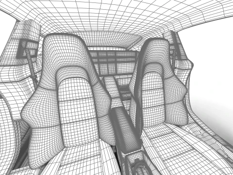 Porsche 911 Carrera 2025 HQ 3D Model