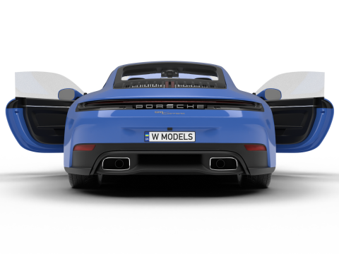 Porsche 911 Carrera 2025 HQ Modello 3D