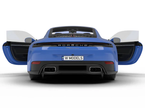 Porsche 911 Carrera 2025 HQ 3D Model