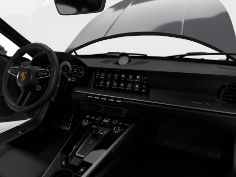 Porsche 911 Carrera 2025 HQ 3D 모델