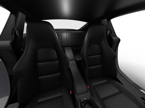 Porsche 911 Carrera 2025 HQ 3D 모델