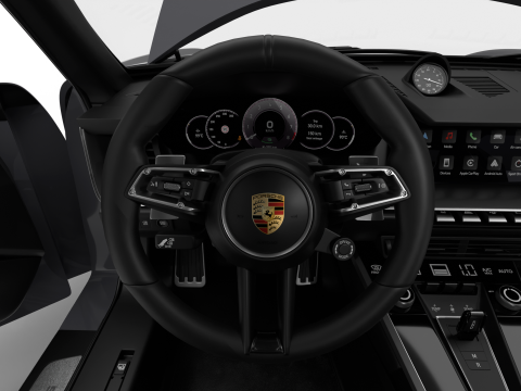 Porsche 911 Carrera 2025 HQ 3D 모델