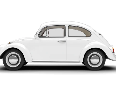 Volkswagen Beetle Type 1 1200 1965 3D Model