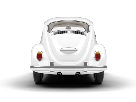 Volkswagen Beetle Type 1 1200 1965 3D Model
