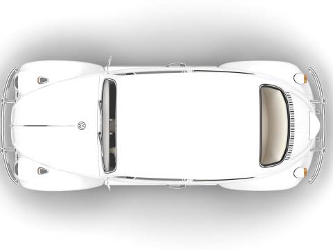 Volkswagen Beetle Type 1 1200 1965 Model 3D