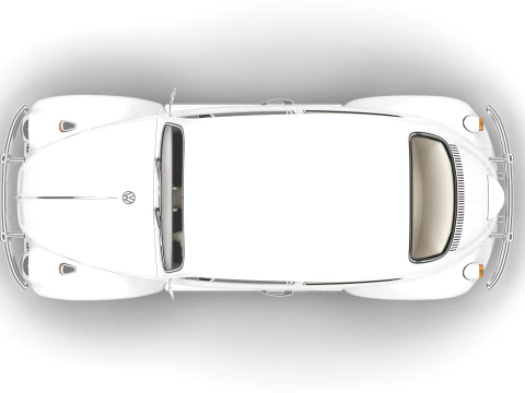 Volkswagen Beetle Type 1 1200 1965 3D Model