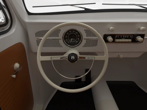 Volkswagen Beetle Type 1 1200 1965 3D Model