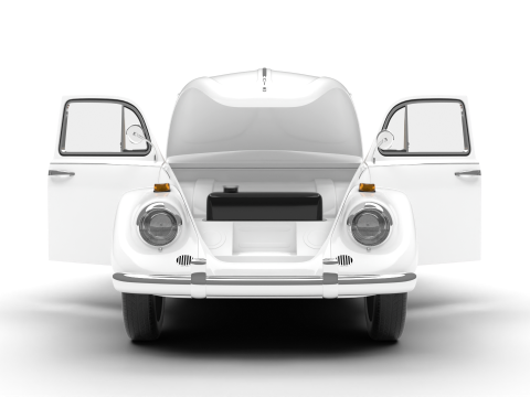 Volkswagen Beetle Type 1 1200 1965 HQ 3D Model