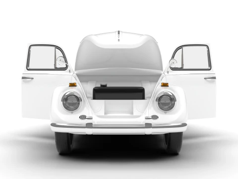 Volkswagen Beetle Type 1 1200 1965 HQ 3D Model