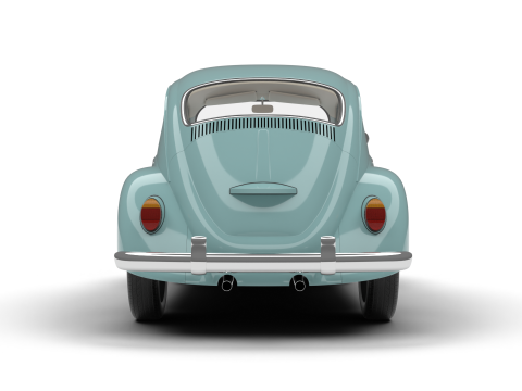 Volkswagen Beetle Type 1 1200 1965 Modelo 3D