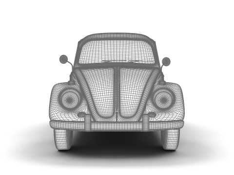 Volkswagen Beetle Type 1 1200 1965 Modelo 3D