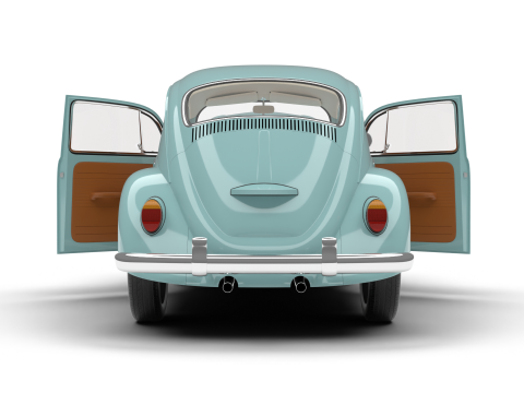 Volkswagen Beetle Type 1 1200 1965 HQ Modelo 3D