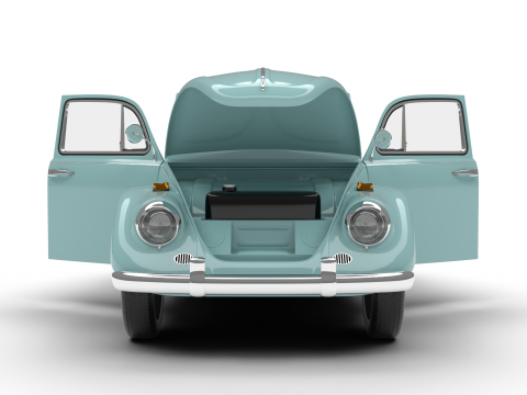 Volkswagen Beetle Type 1 1200 1965 HQ Modelo 3D