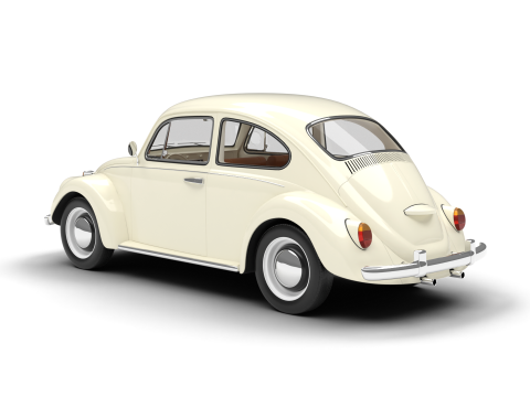 Volkswagen Beetle Type 1 1200 1965 Model 3D