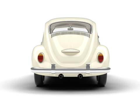 Volkswagen Beetle Type 1 1200 1965 Model 3D