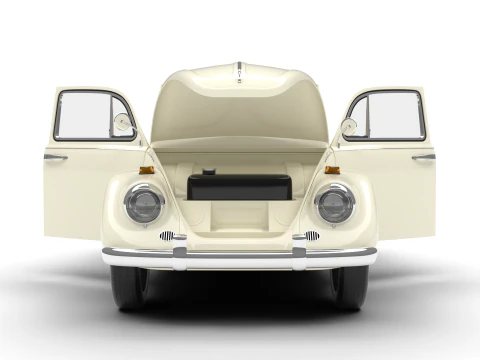 Volkswagen Beetle Type 1 1200 1965 HQ 3D Model