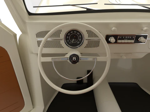 Volkswagen Beetle Type 1 1200 1965 HQ 3D Model