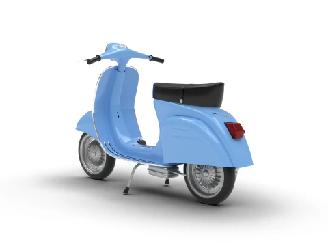 Vespa 125 1967 3D Model