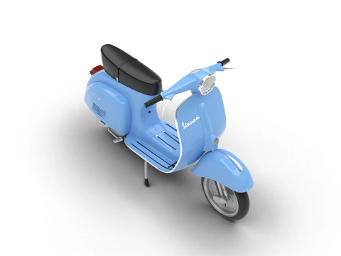 Vespa 125 1967 3D Model