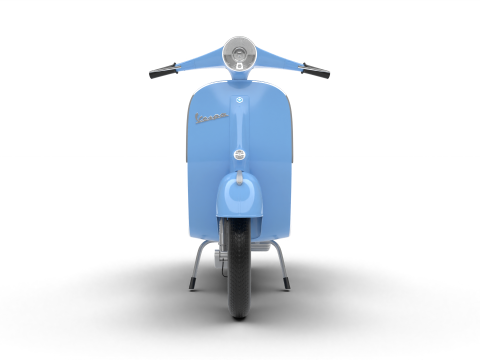 Vespa 125 1967 3D-Modell