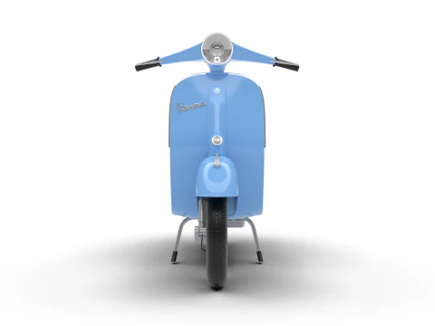 Vespa 125 1967 3D Model