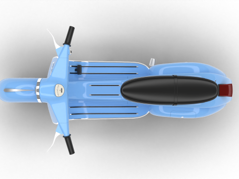 Vespa 125 1967 3D-Modell