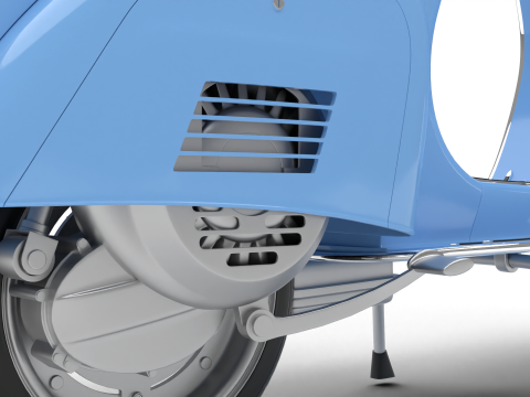 Vespa 125 1967 3D-Modell