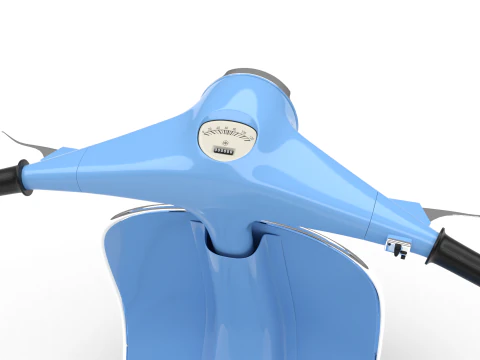 Vespa 125 1967 3D Model
