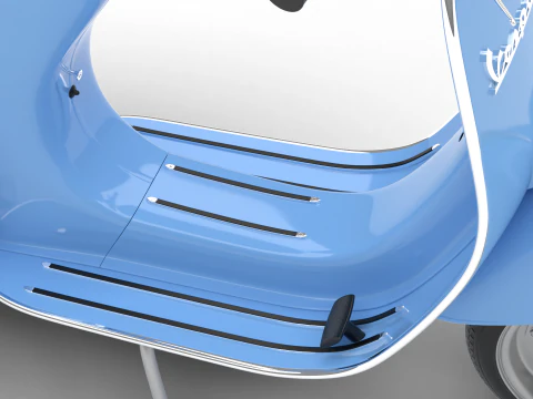 Vespa 125 1967 3D Model