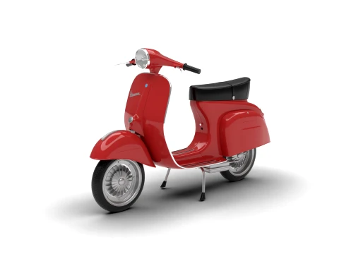 Vespa 125 1967 3D Model