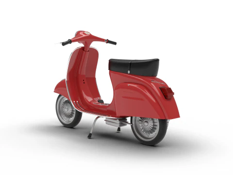 Vespa 125 1967 3D Model