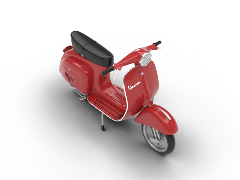 Vespa 125 1967 Modello 3D