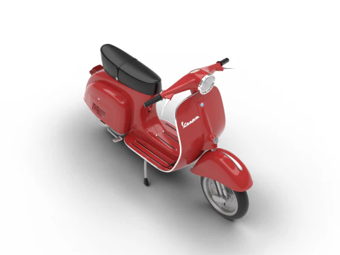 Vespa 125 1967 3D Model
