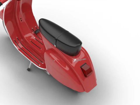 Vespa 125 1967 3D Model