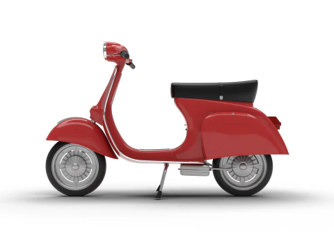 Vespa 125 1967 3D Model