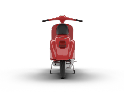 Vespa 125 1967 Modello 3D