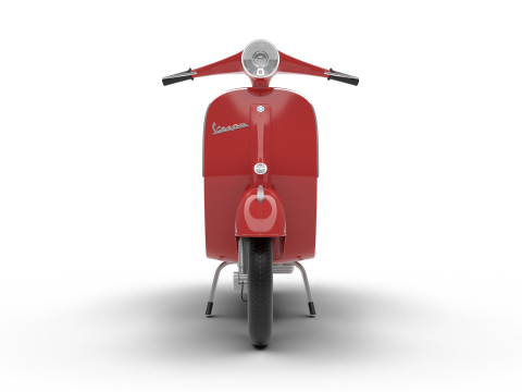 Vespa 125 1967 Modello 3D